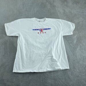 Matco Tools Racing 2005 XL White T-Shirt Mens Pre-Shrunk Cotton 1573